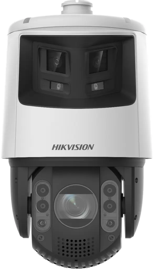Caméra Speed Dome TandemVu 6+4 MP 32X ColorVu & IR AcuSense – Hikvision | ElectoFire
