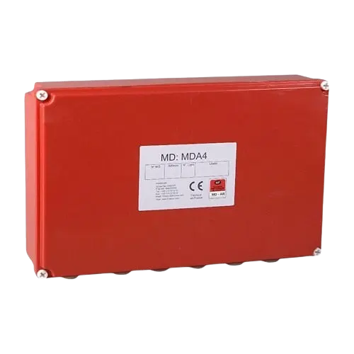 Module déporté Finsecur MDA4, 4 lignes de commande