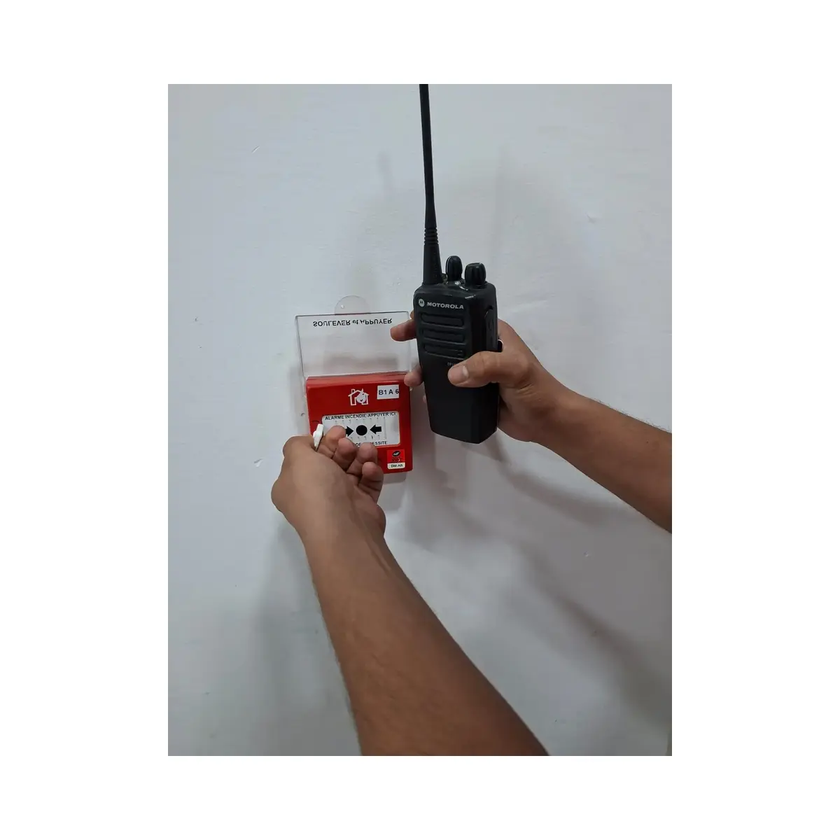 Déclencheur Manuel (BG) d'Alarme Incendie /Test avec clé  