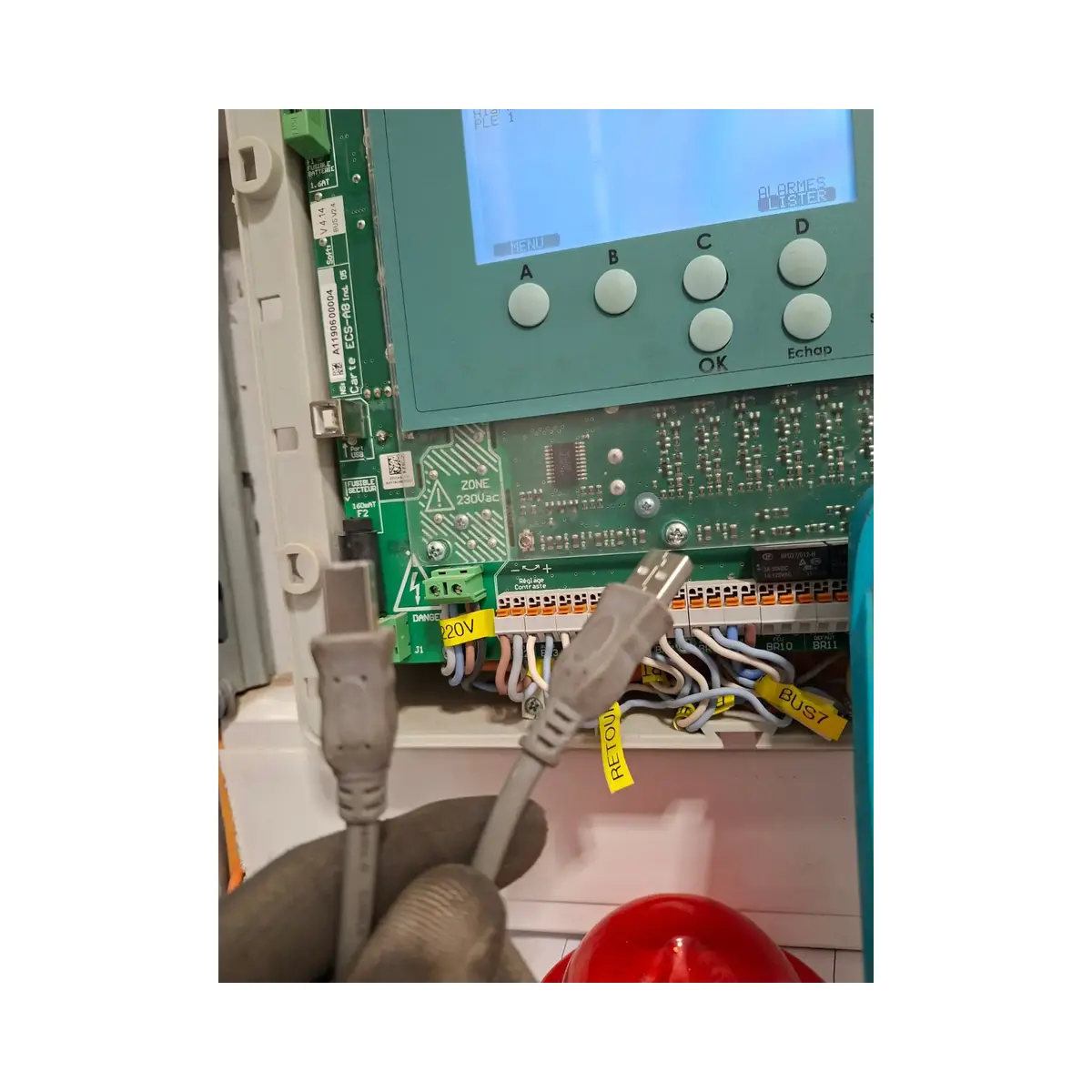 Diagnostic et programmation d’une centrale de détection incendie adressable à Casablanca – ElectoFire